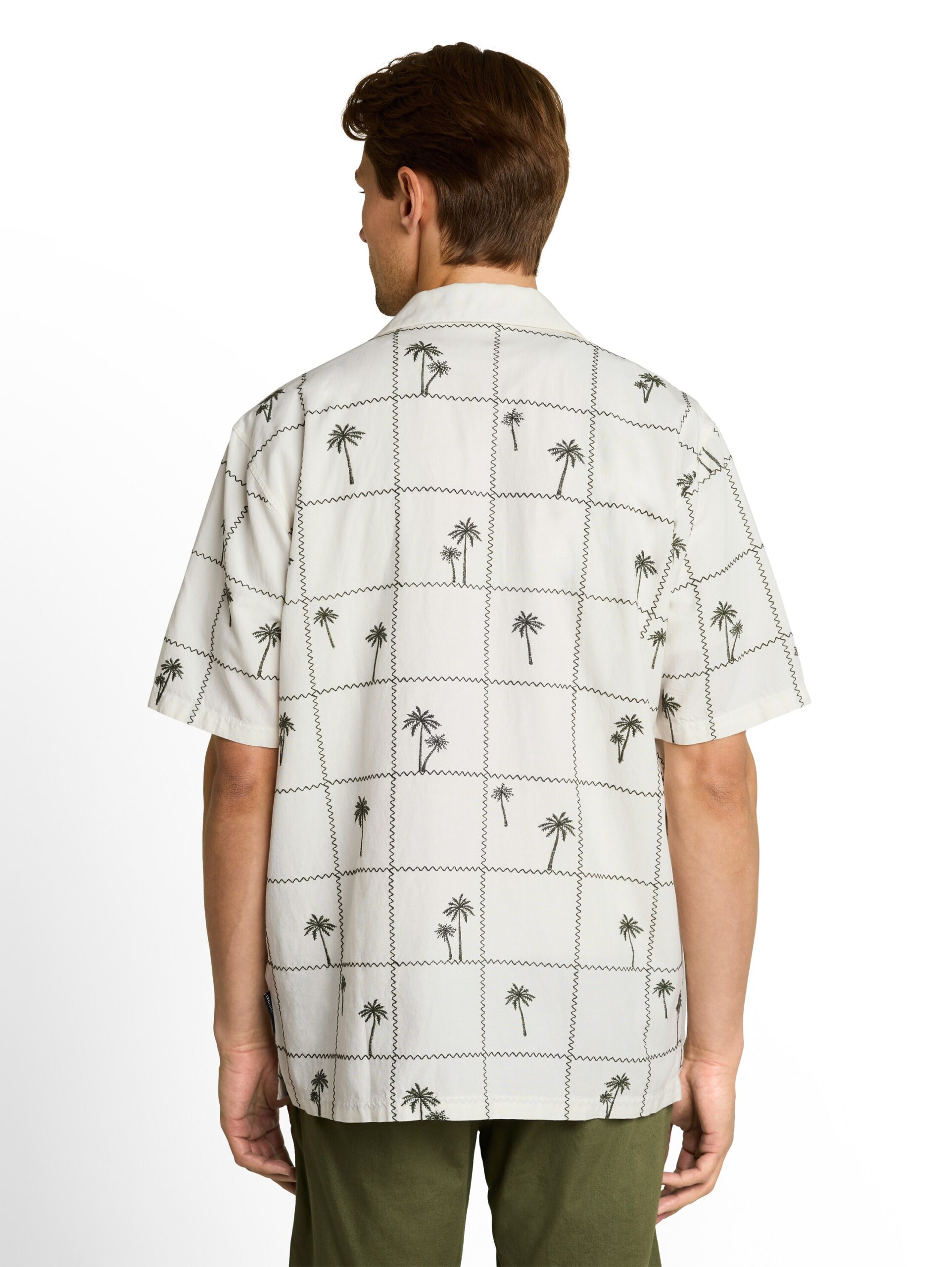 Relaxed Fit Kurzarmhemd mit Stickerei – Bild 3