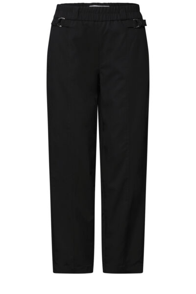 Barrel Leg Hose mit Schnallendetail