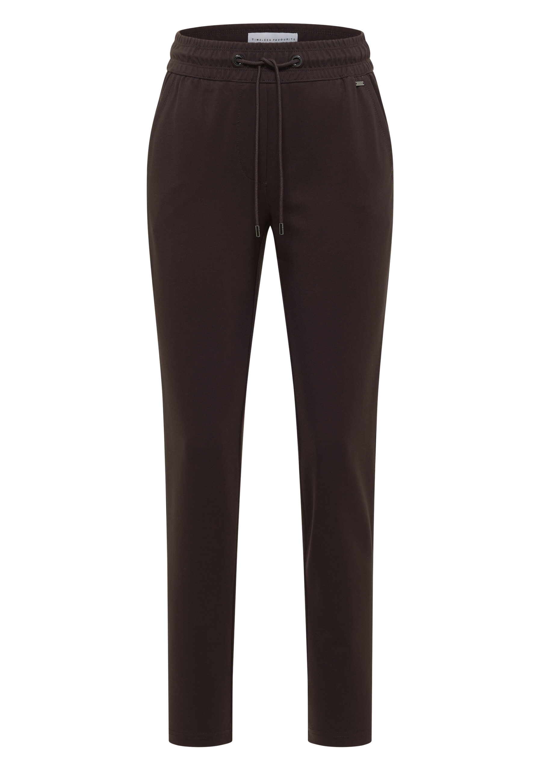 Mid Waist Slim Leg Hose im Casual Fit – Bild 4