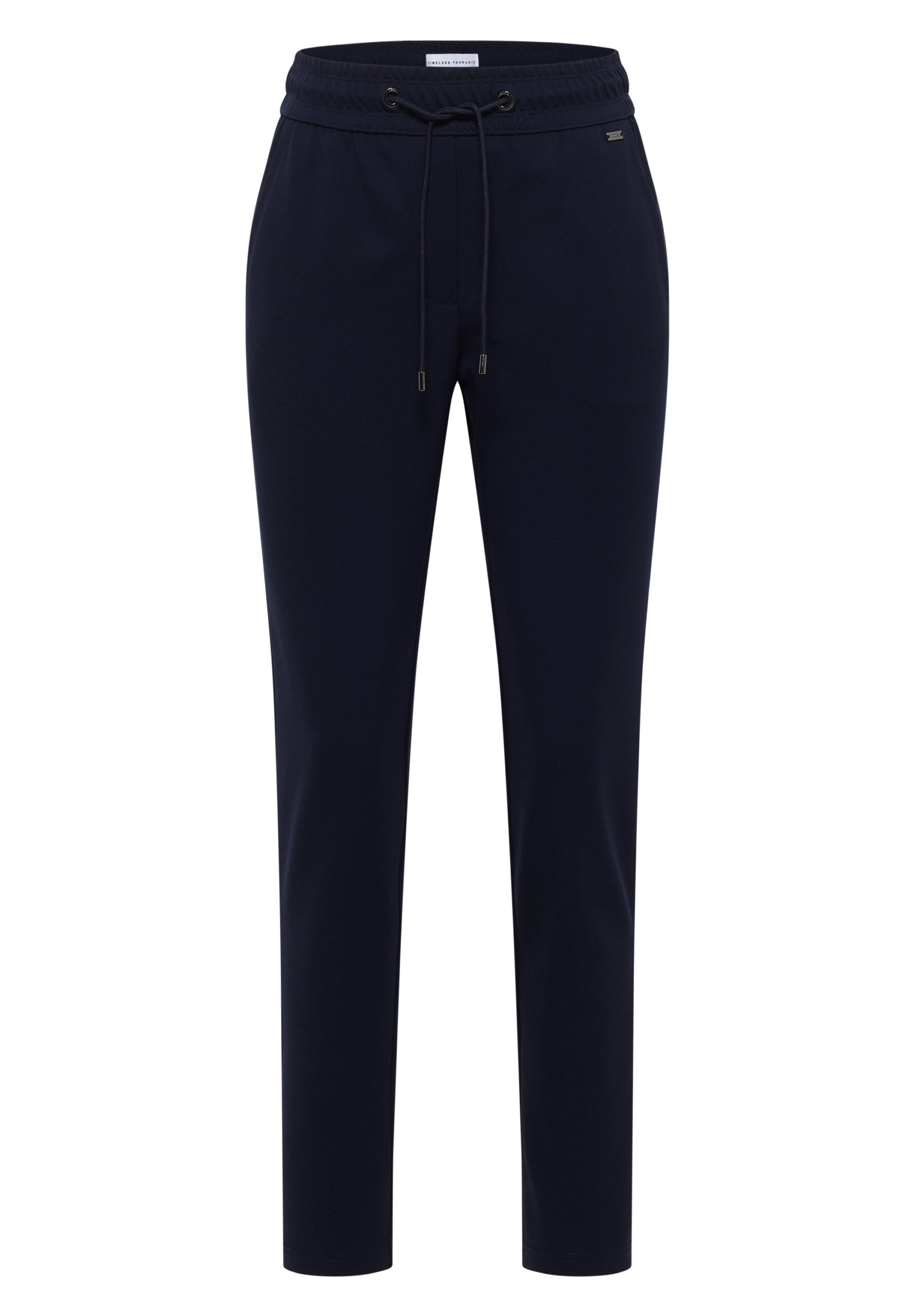 Mid Waist Slim Leg Hose im Casual Fit – Bild 6