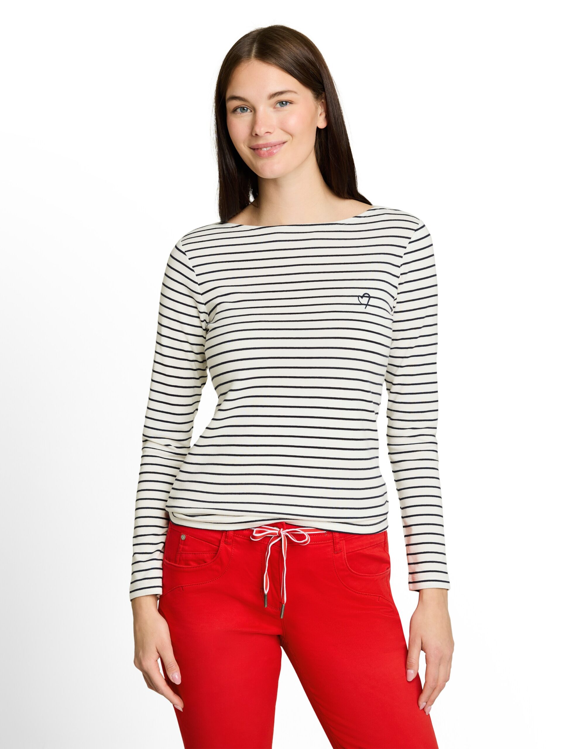 Langarmshirt mit Streifenmuster – Bild 3