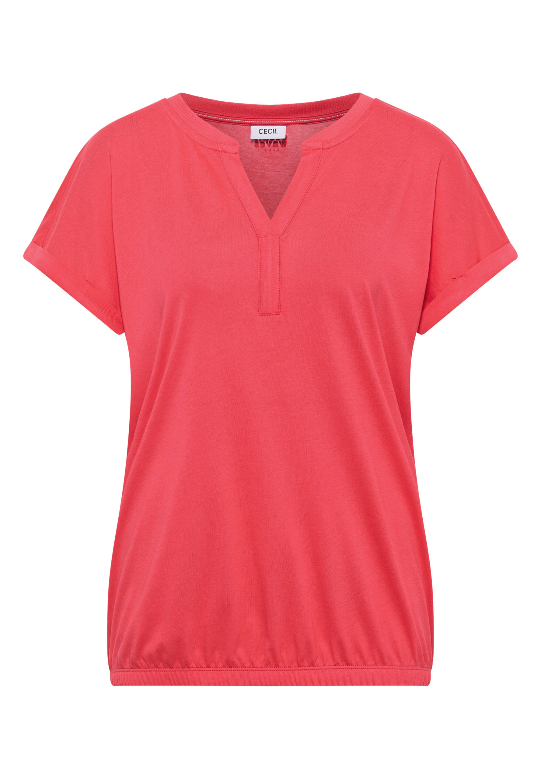 Kurzarm Shirt im Tunika-Look – Bild 4
