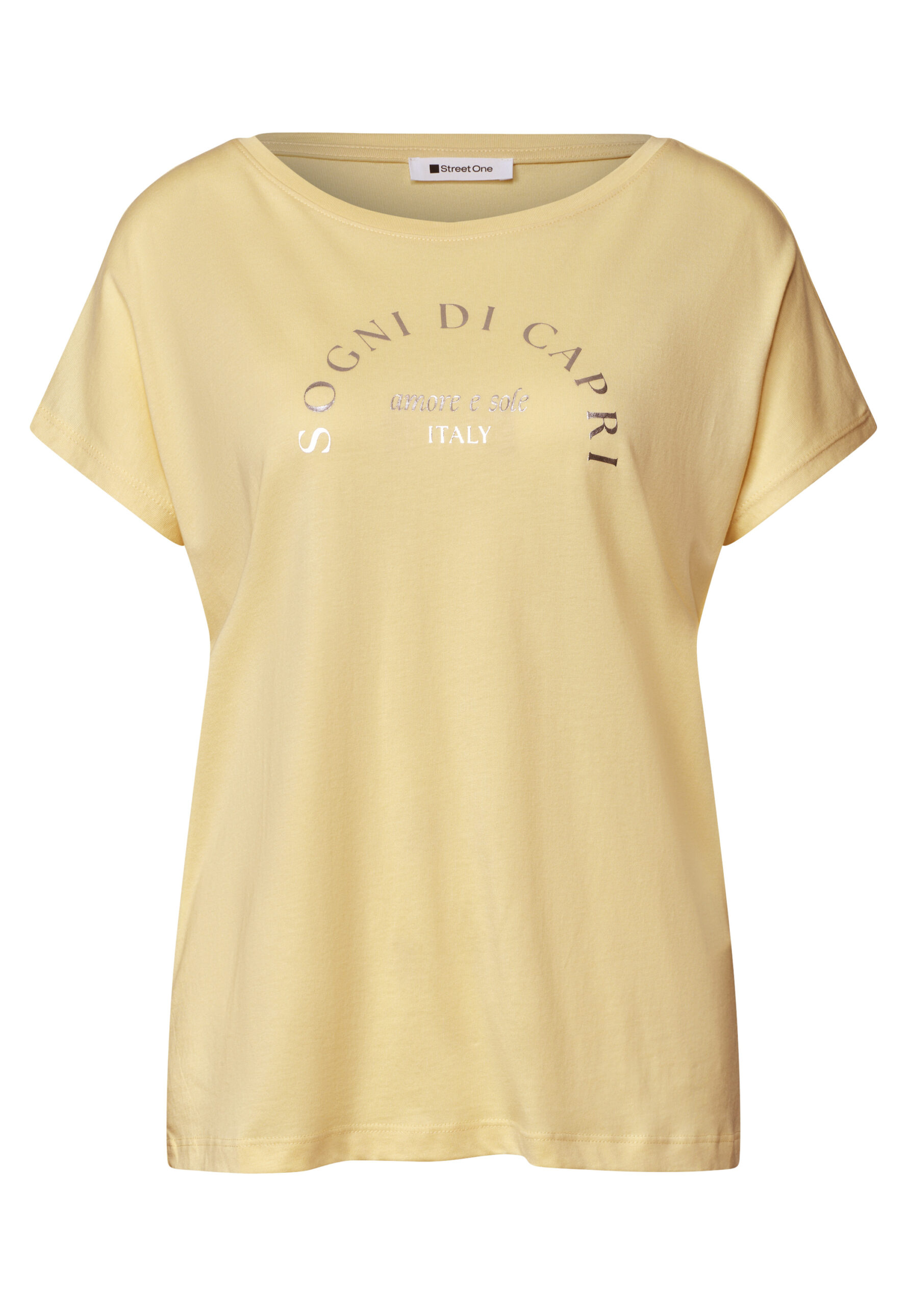 Dropped Shoulder Shirt mit Rundhals – Bild 5