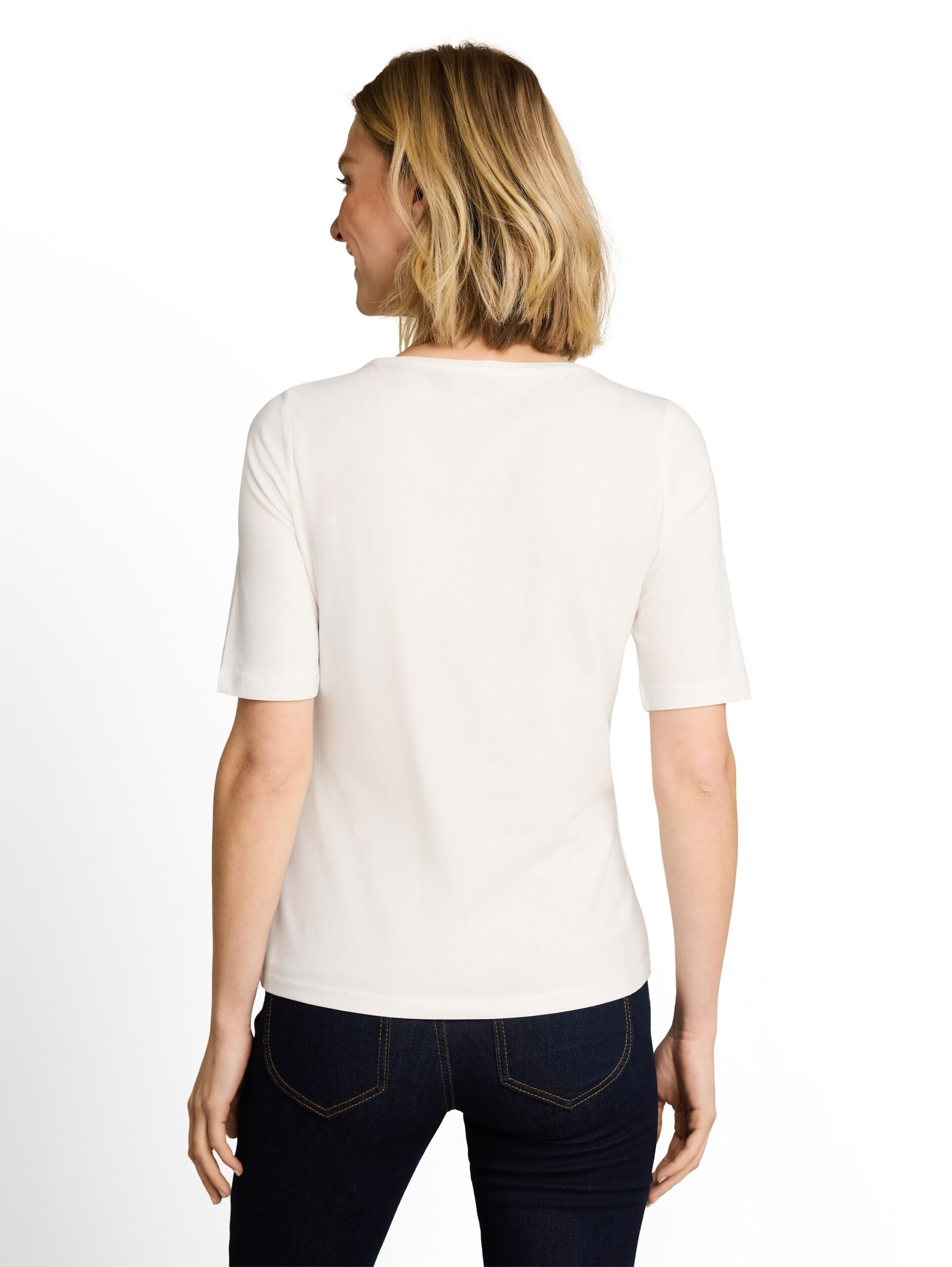 Slim Fit T-Shirt mit Print – Bild 3