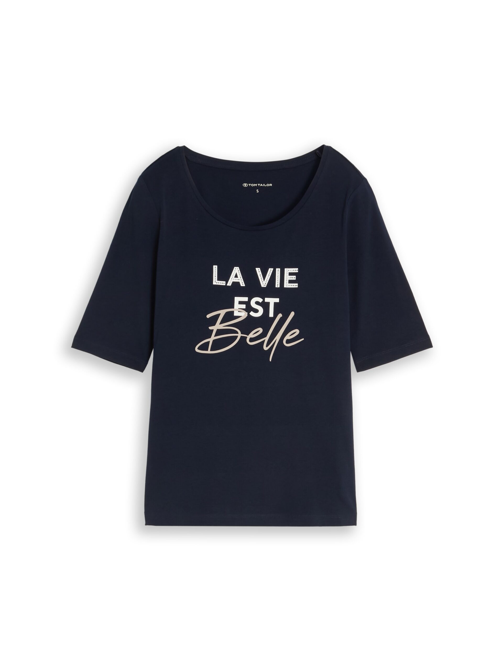 Slim Fit T-Shirt mit Print – Bild 4