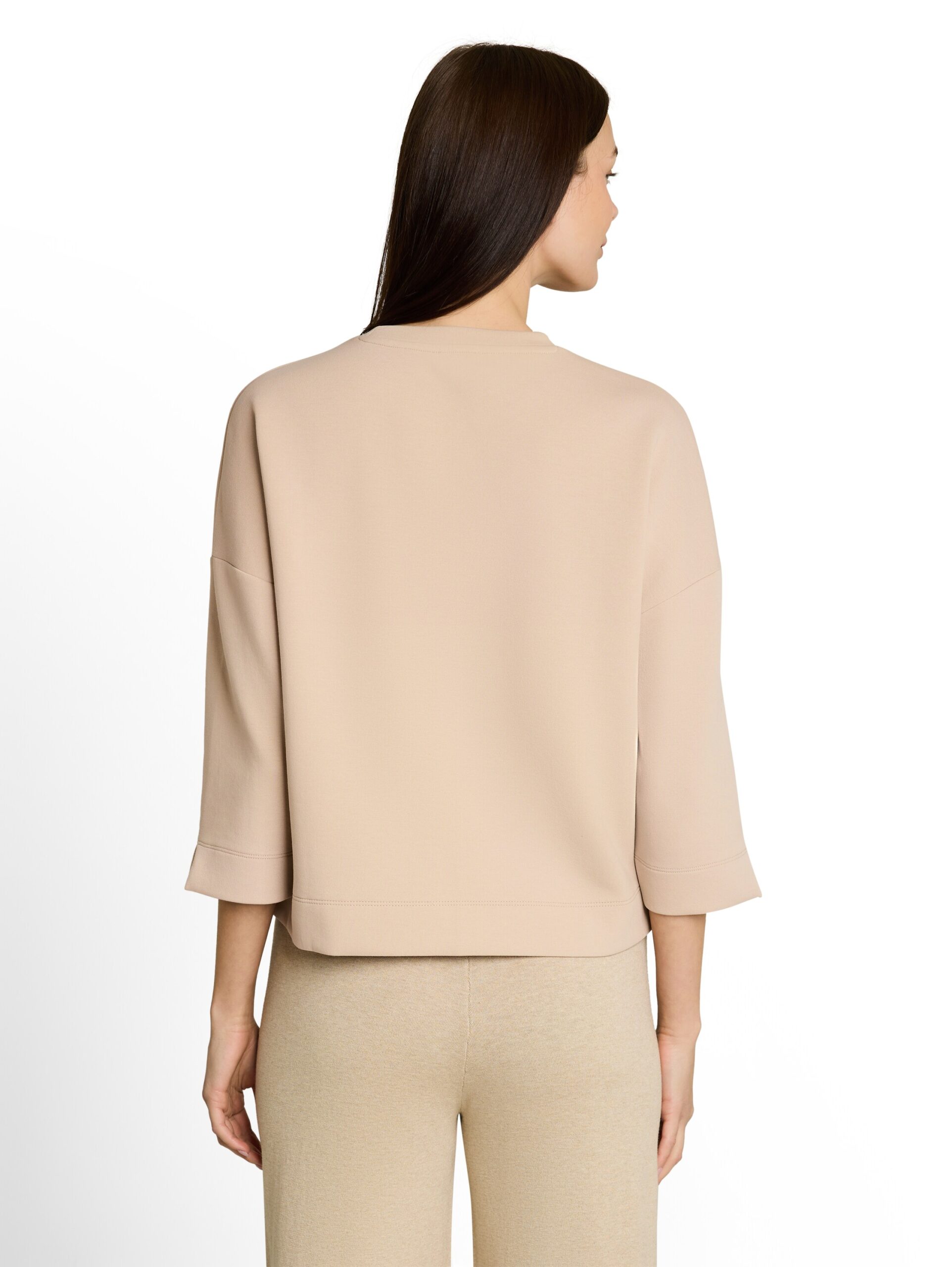 Loose Fit Sweatshirt mit 7/8-Arm – Bild 3