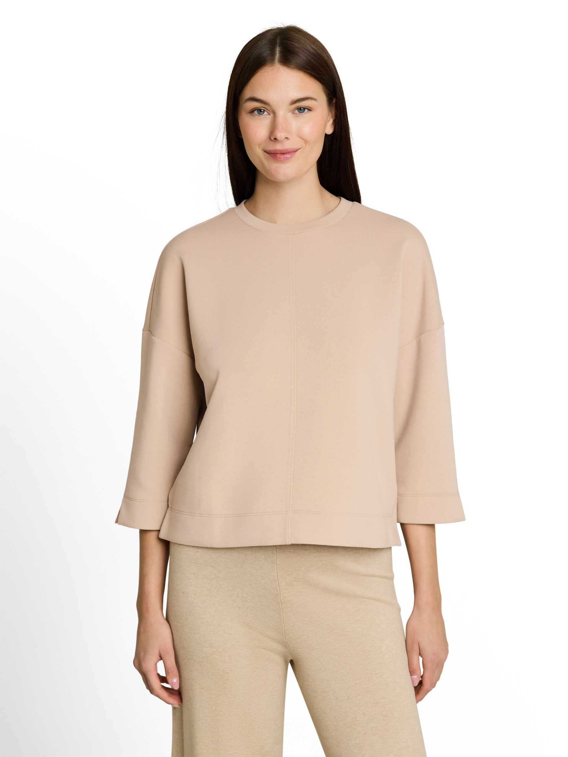 Loose Fit Sweatshirt mit 7/8-Arm – Bild 2