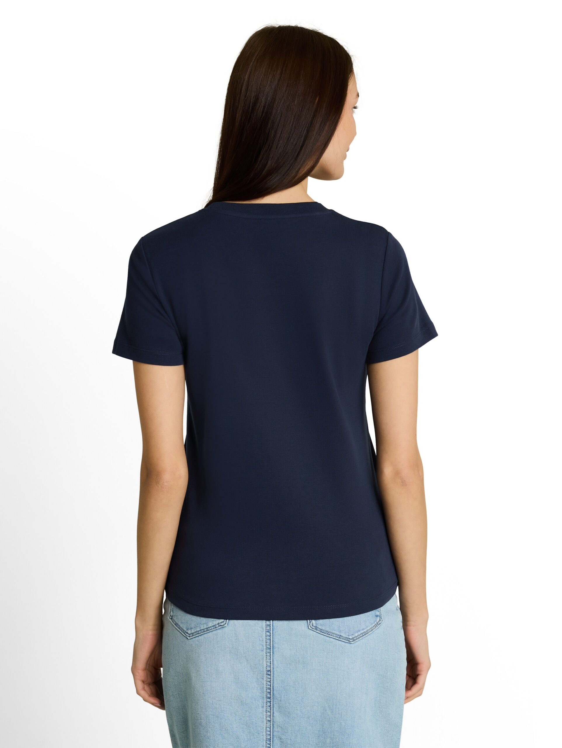 Basic T-Shirt aus Baumwolle – Bild 3