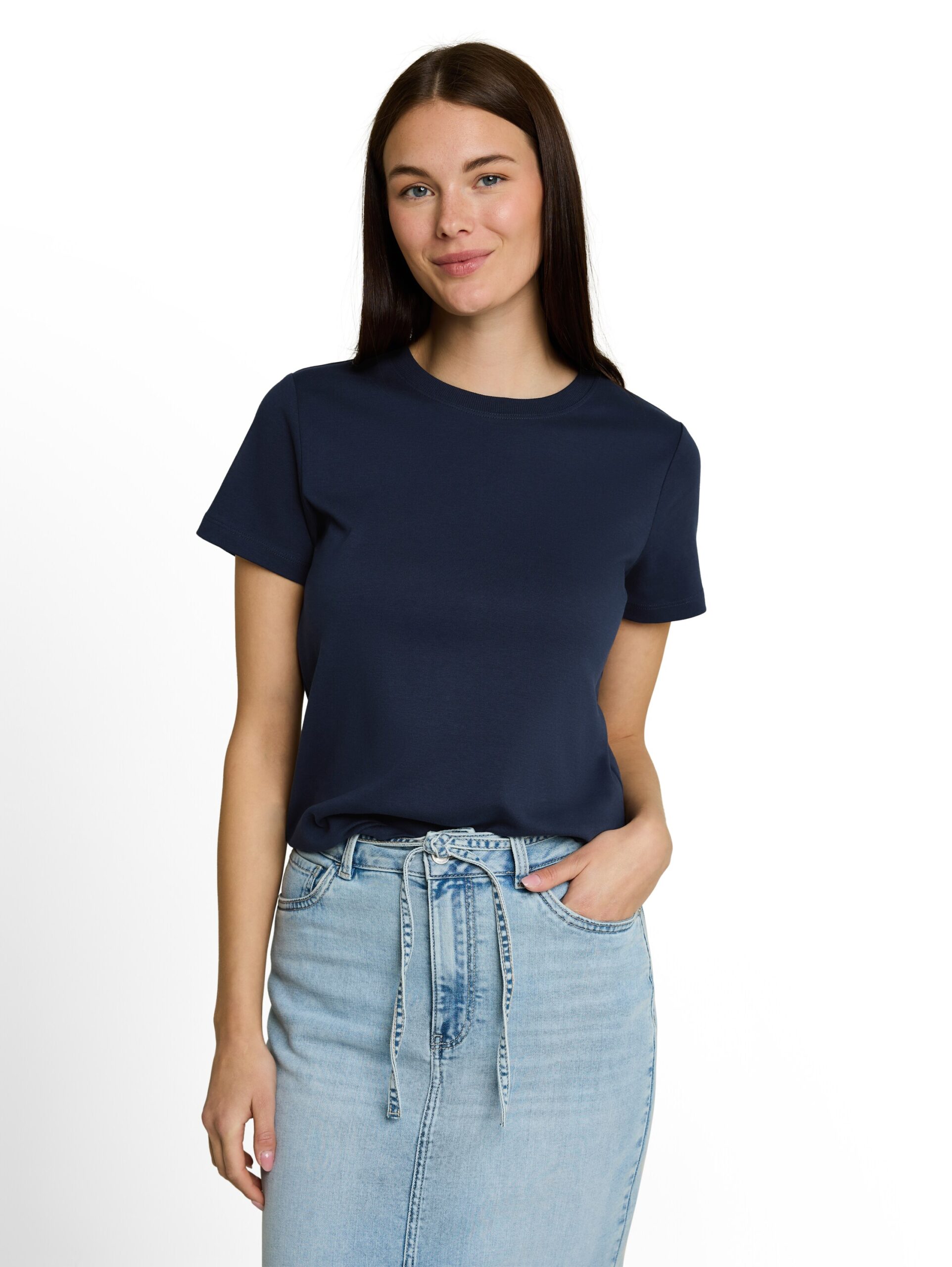 Basic T-Shirt aus Baumwolle – Bild 2