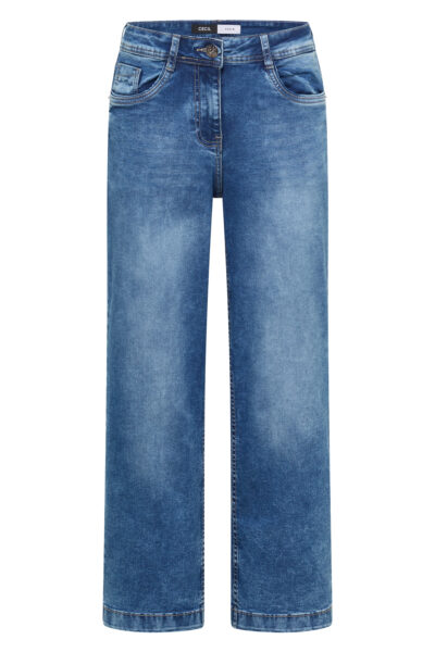 High Waist Wide Leg Jeans im Loose Fit